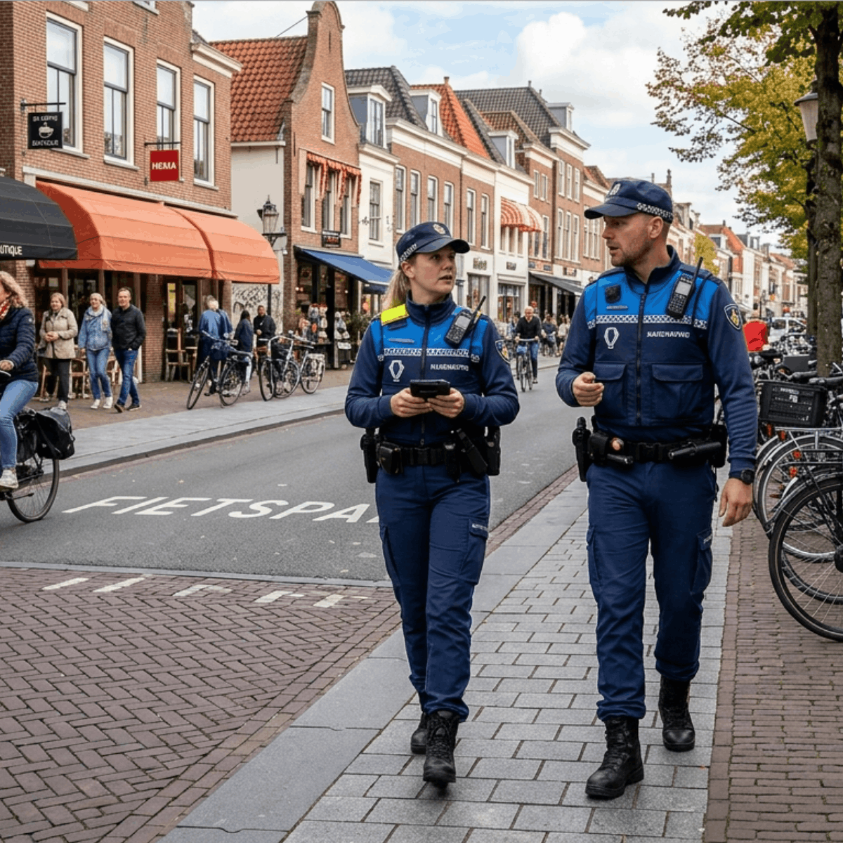 Bouwvoertuigen op locatie